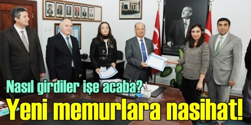 Acaba nasıl memur oldular?