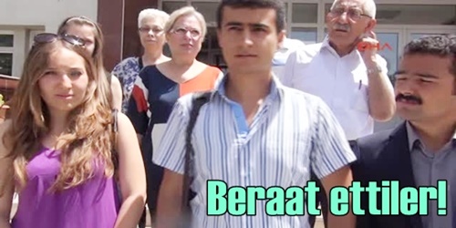 3 öğrenci beraat etti!