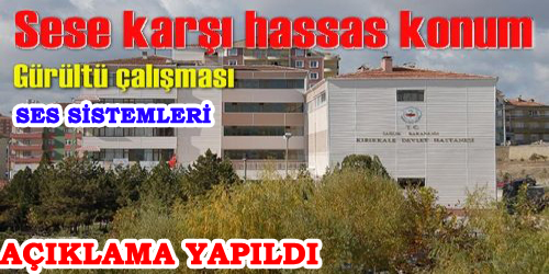 Ses ve Yasak Çalışması