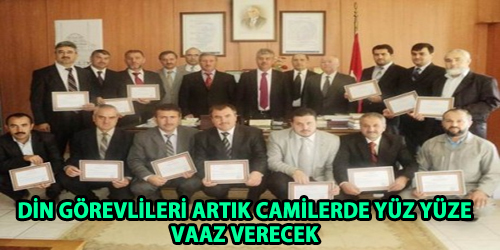 YÜZ YÜZE VAAZ