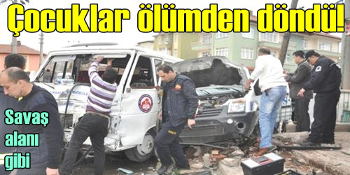 Öğrenciler Ölümden Döndü